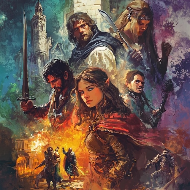 Фэнтезийная фантазия фаната ДнД: Черное Зеркало