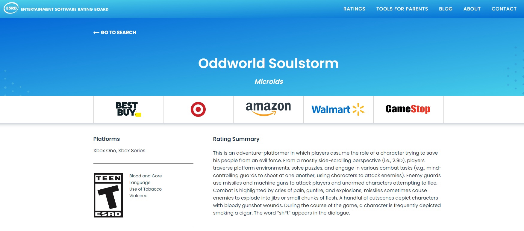 Oddworld: Soulstorm для Xbox