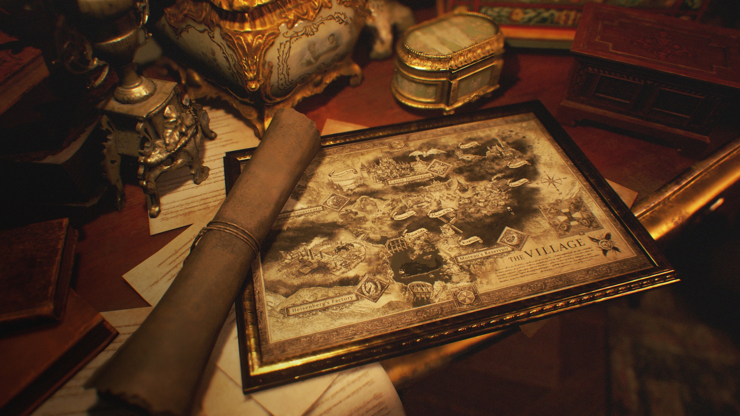 Создатели Resident Evil Village представили карту «деревушки»