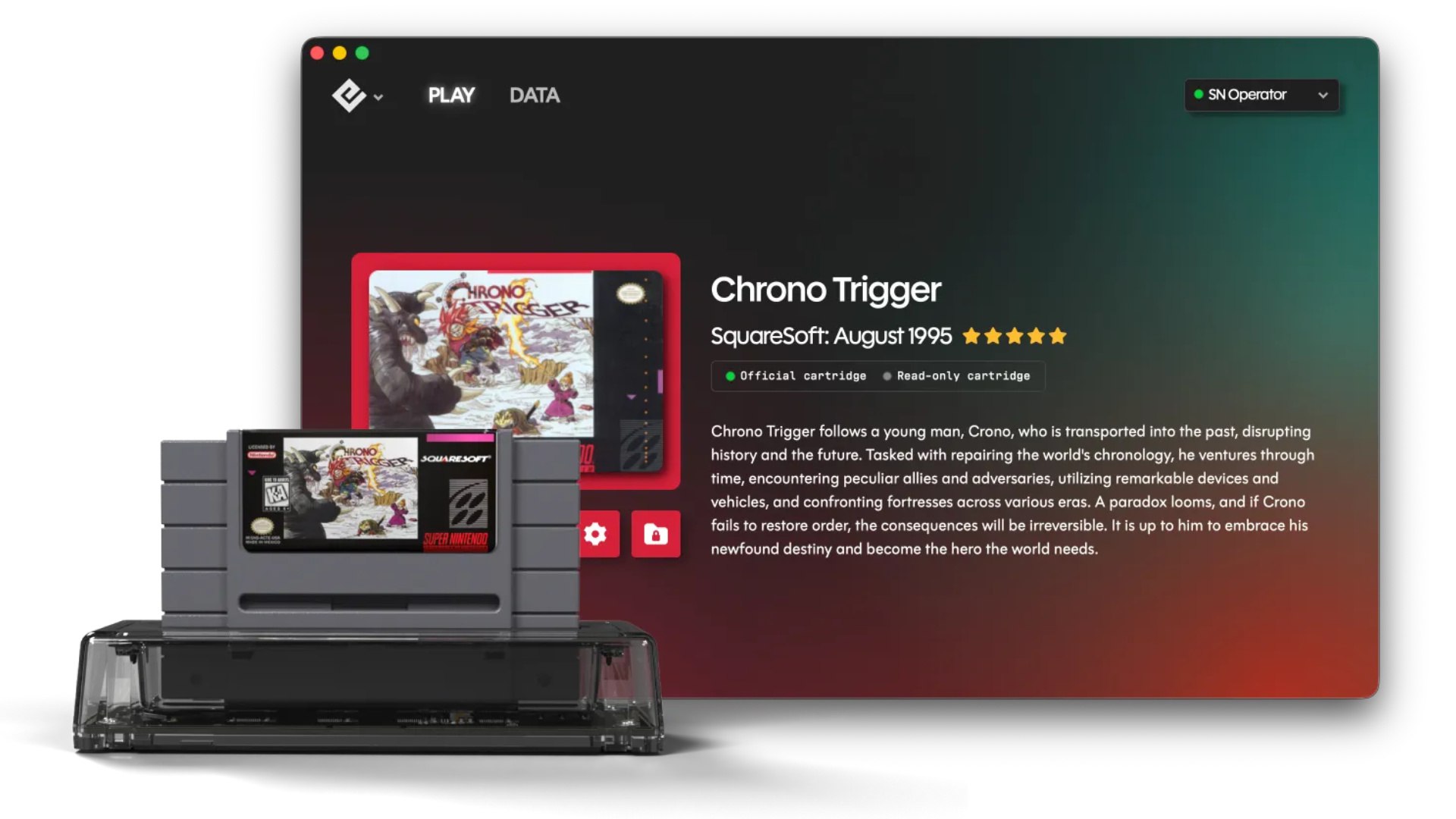 Стильная док-станция для ретрогеймеров