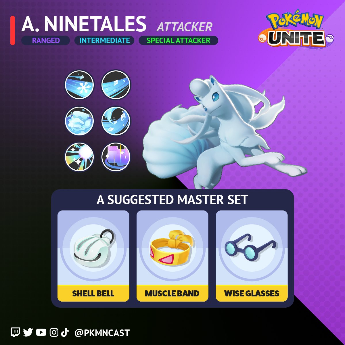 Билд Alolan Ninetales Атакер