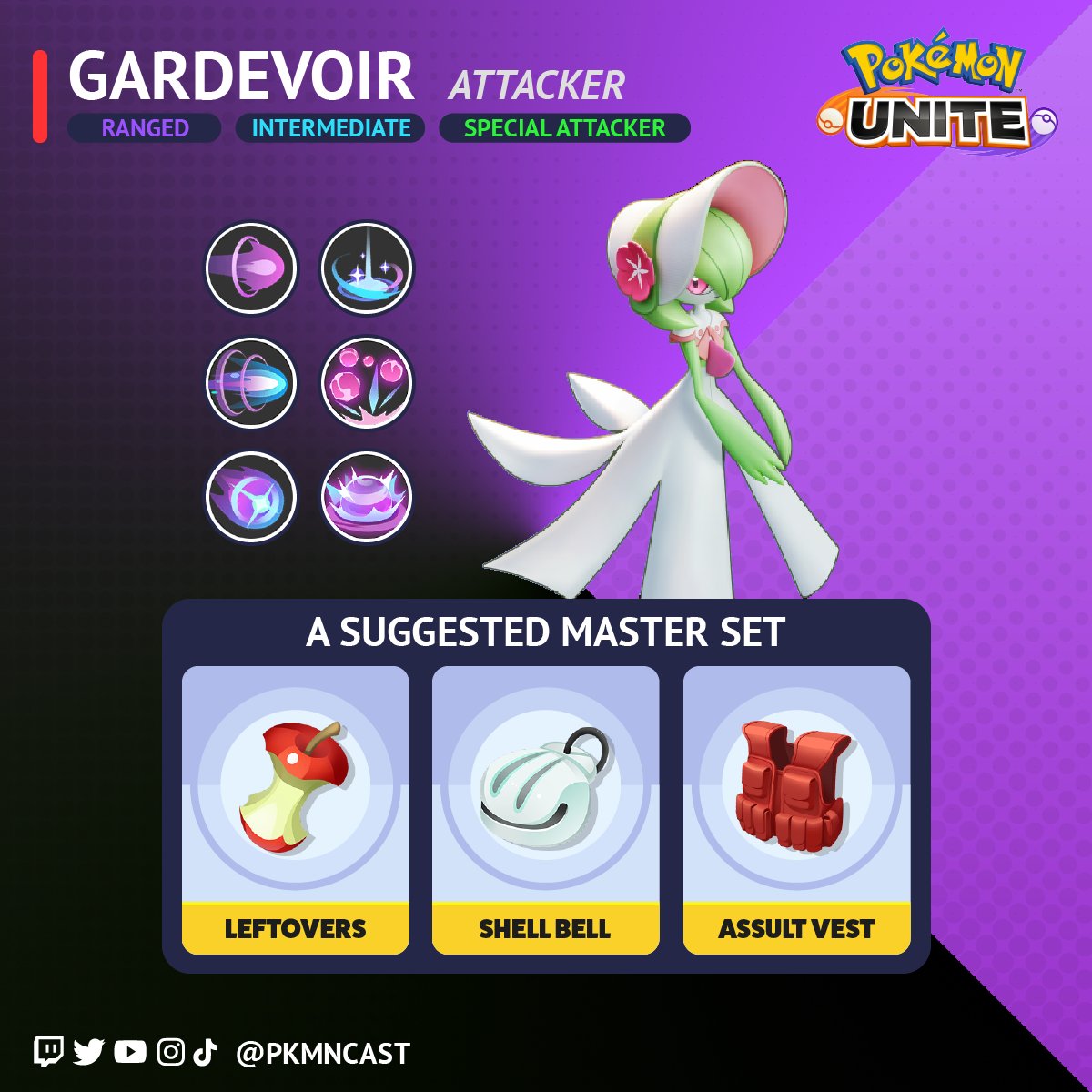 Билд Gardevoir Атакер