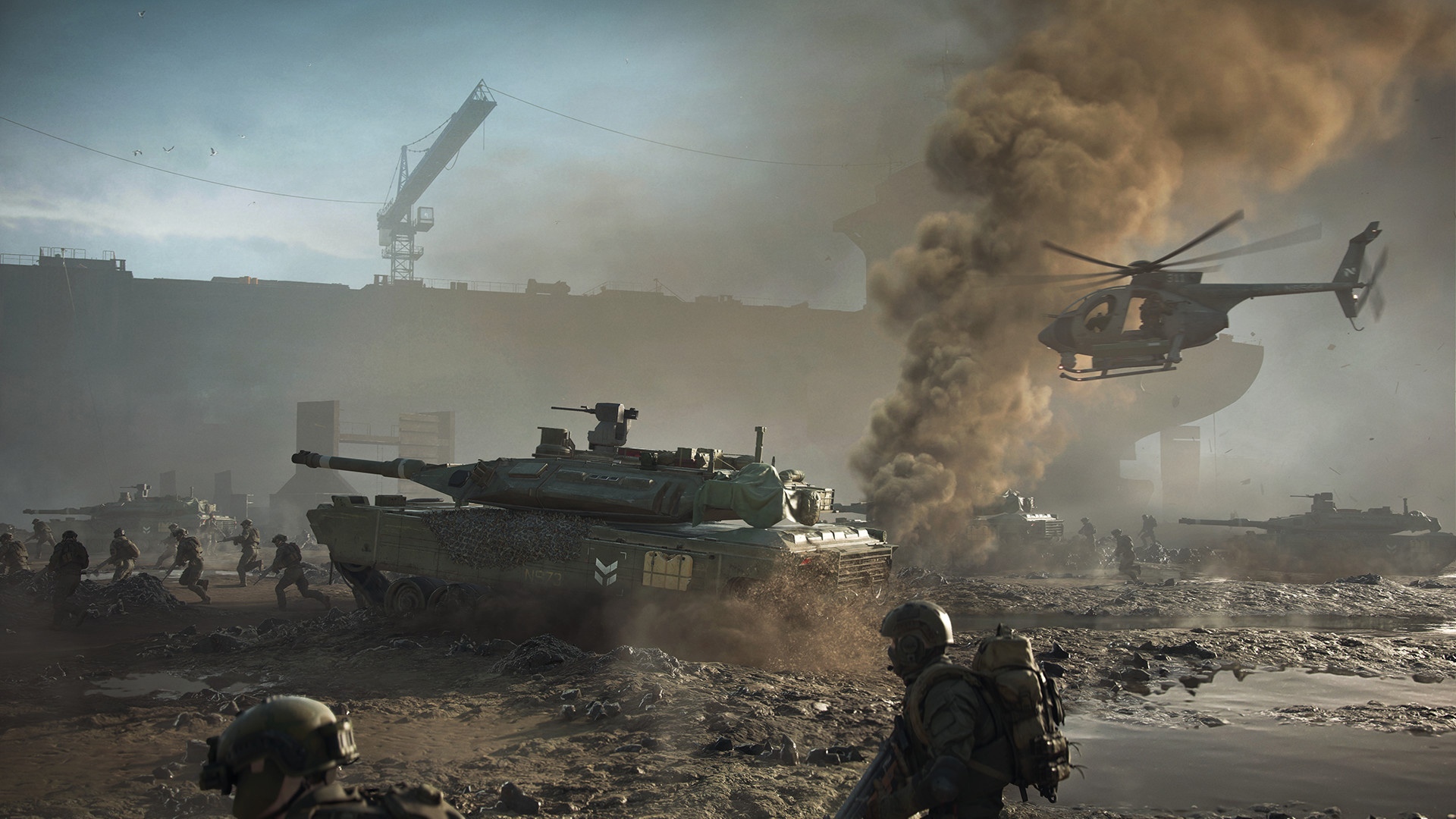 В сети появились предварительные системные требования Battlefield 2042